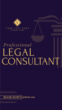 Professional Legal Consultant Video