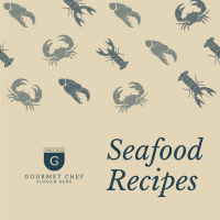 Seafood Recipes Instagram Post Image Preview