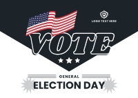 US General Election Postcard