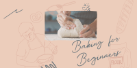 Beginner Baking Class Twitter Post