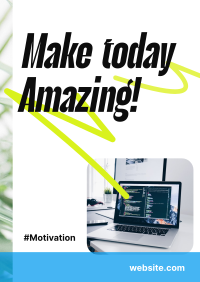 Work Monday Motivation Flyer