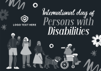 Disabilities Postcard example 4