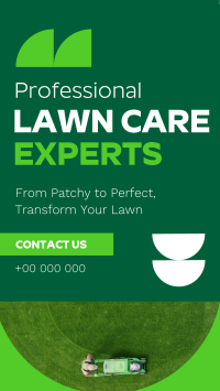 Expert Lawn Care Professional YouTube Short