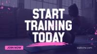 Grunge Fitness Animation