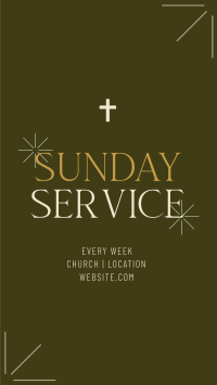 Earthy Sunday Service TikTok Video