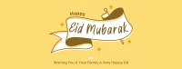 Eid Flag Facebook Cover Image Preview