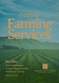 Organic Farming Poster