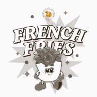 French Fries Mascot T-shirt