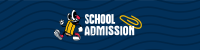 School Admission LinkedIn Banner