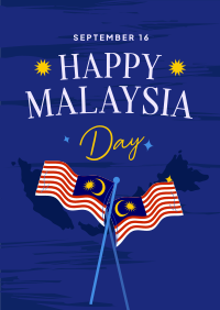 Malaysia Independence Poster