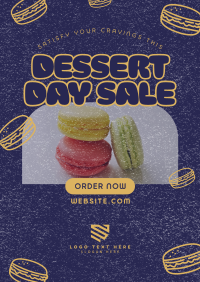 Quirky Dessert Day Sale Poster