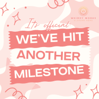 Cutesy Quirky Milestone Instagram Post Image Preview