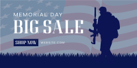 Memorial Sale Twitter Post