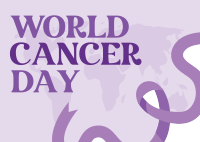 World Cancer Day Postcard example 2