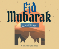 Eid Al Adha  Facebook Post