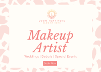 Professional Makeup Artist Postcard