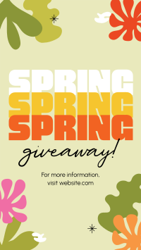 Spring Giveaway YouTube Short