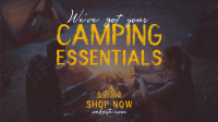 Camping Gear Essentials Animation