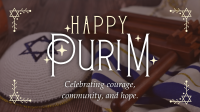 Celebrating Purim Animation
