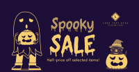 Halloween Discount Facebook Ad