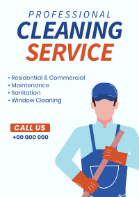 Janitorial Cleaning Flyer