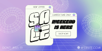 Generic Weekend Sale Twitter Post Design