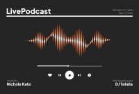 Live Podcast Wave Pinterest Cover Image Preview