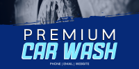 Premium Car Wash Twitter Post