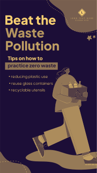 Beat Waste Pollution Instagram Story