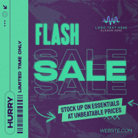 Urban Flash Sale  Instagram Post Design