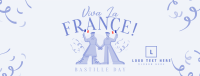 Wave Your Flag this Bastille Day Facebook Cover Image Preview