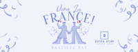 Wave Your Flag this Bastille Day Facebook Cover Image Preview