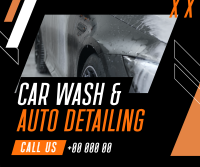 Car Wash Auto detailing Service Facebook Post