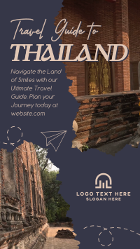 Thailand Travel Guide Facebook Story