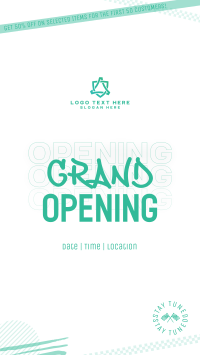 Street Grand Opening Facebook Story Design