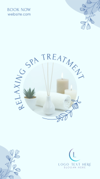 Spa Treatment Facebook Story