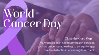 World Cancer Day Awareness Animation