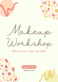 Abstract Beauty Workshop Poster