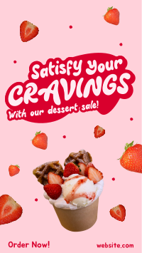 Dessert Cravings Instagram Reel Design