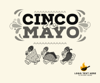 Cinco De Mayo Mascot Celebrates Facebook Post