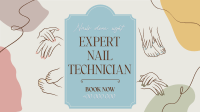 Nail Salon Technician Animation