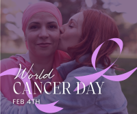 Cancer Day Support Facebook Post