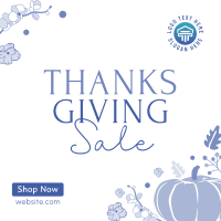 Thanksgiving Sale Instagram Post example 4