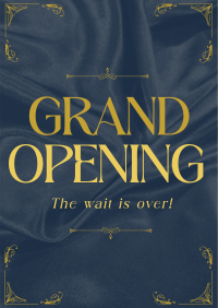 Elegant Grand Opening Flyer Design