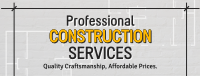 House Construction Service Facebook Cover Image Preview