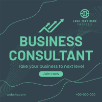 Business Consultant Services Linkedin Post Design