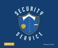 Security Uniform Badge Facebook Post