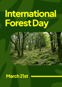 Forest Day Greeting Flyer