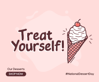 Treat Yourself! Facebook Post