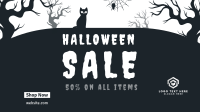 Spooky Midnight Sale Zoom Background